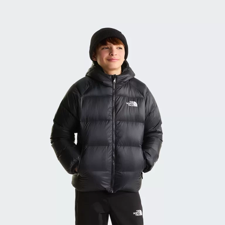 The North Face Boys’ Hydrenalite™ Down Hooded Jacket – Black
