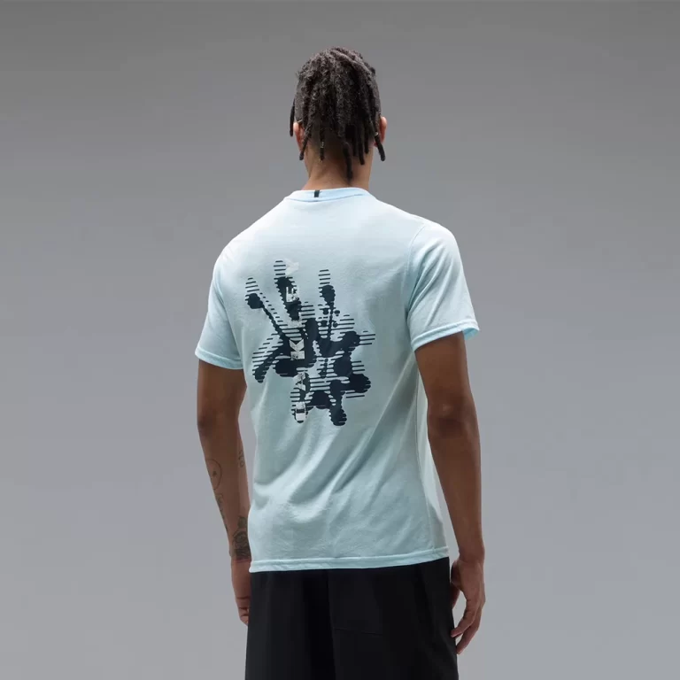 Oakley Men’s Waterscape Hibiscus Tee – Frost thumbnail 2