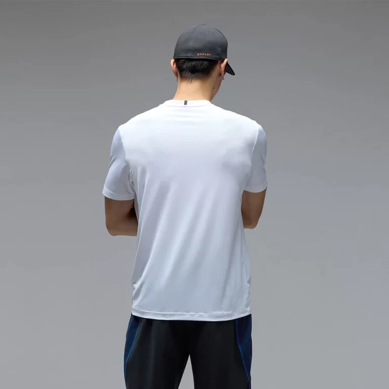 Oakley Men’s Logo Sun Tee – White thumbnail 2