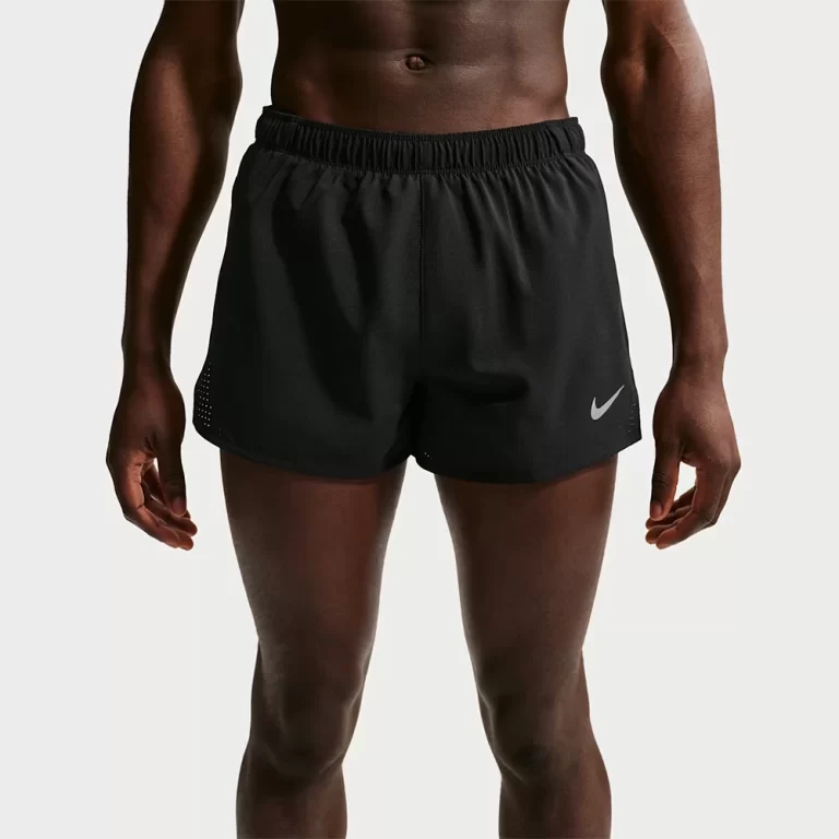 Nike Men’s Dri-FIT 3″ Brief-Lined Running Shorts – Black