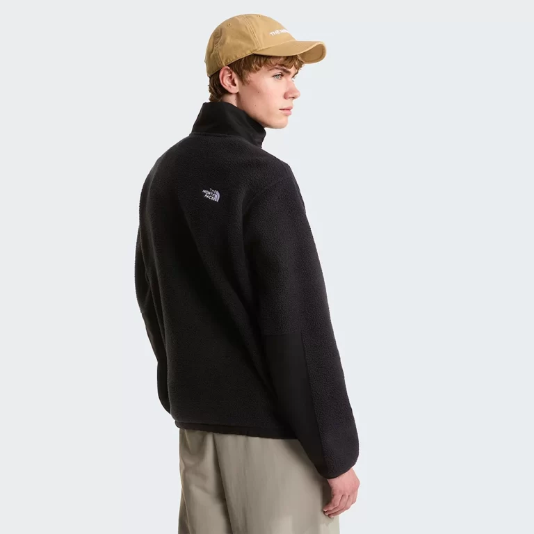 The North Face Men’s Yumiori Off-Peak Full-Zip Fleece Jacket – Black thumbnail 2