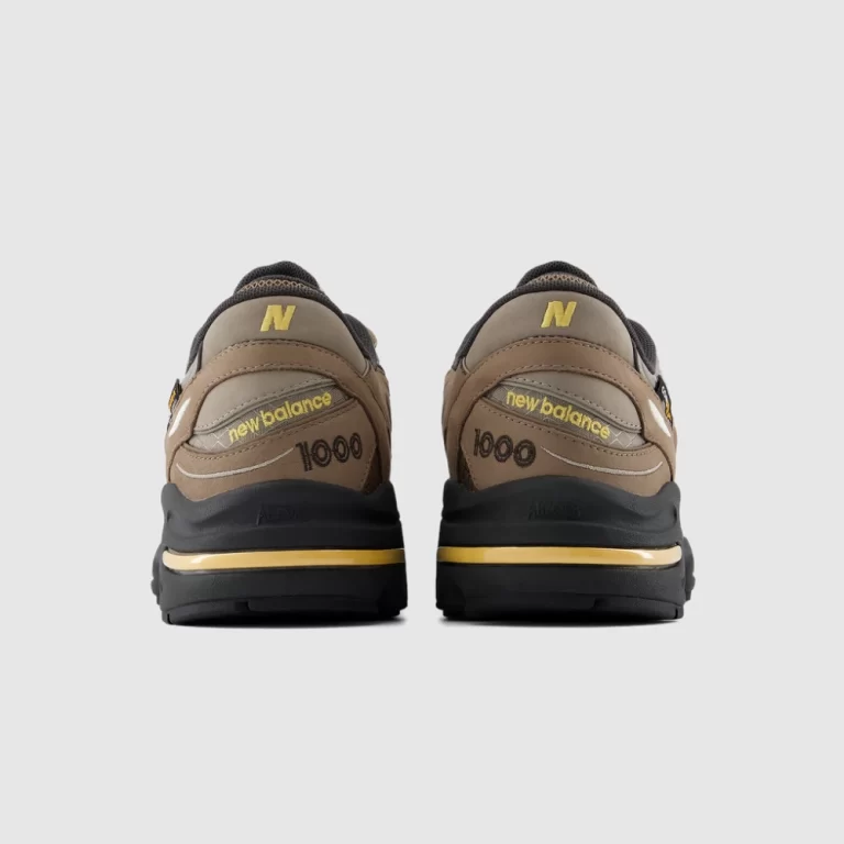 New Balance Men’s 1000 Shoes – Brown / Black thumbnail 4