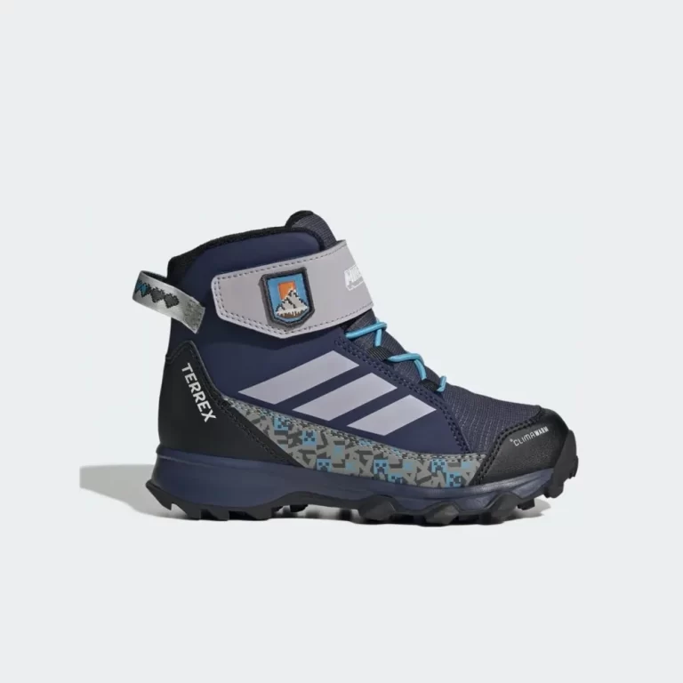 Adidas Kid’s Terrex Snow CF Climawarm Minecraft Boots – Blue