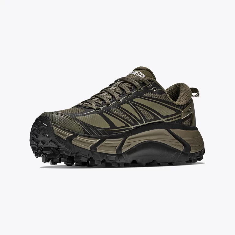 Hoka Men’s Mafate Speed 2 Shoes – Antique Olive / Carbon Black thumbnail 4