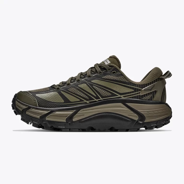 Hoka Men’s Mafate Speed 2 Shoes – Antique Olive / Carbon Black thumbnail 2