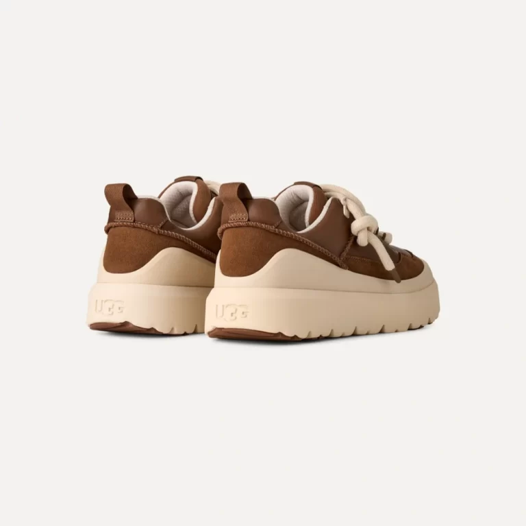 UGG Men’s Heritage Utility Sneaker – Dark Chestnut / Whitecap thumbnail 4
