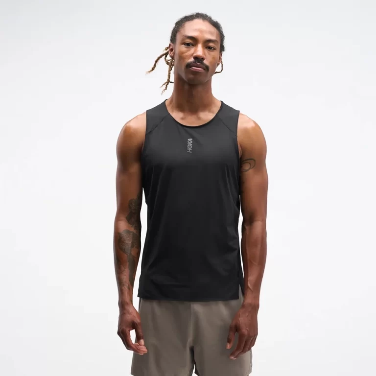 Hoka Men’s EveryRun Tank Top – Black