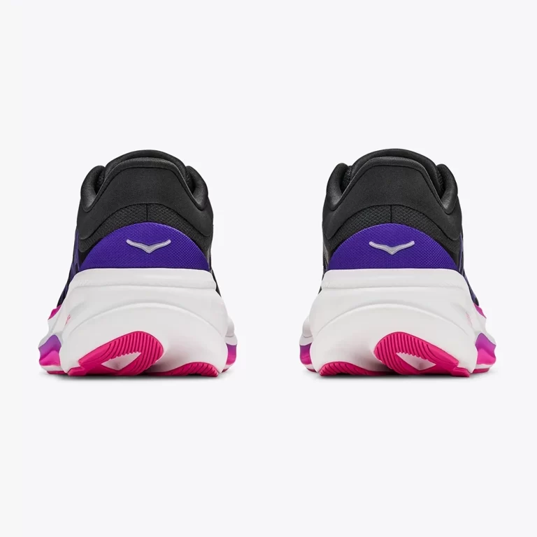Hoka Women’s Clifton PRO Shoes – Carbon Black / Cosmic Purple thumbnail 5