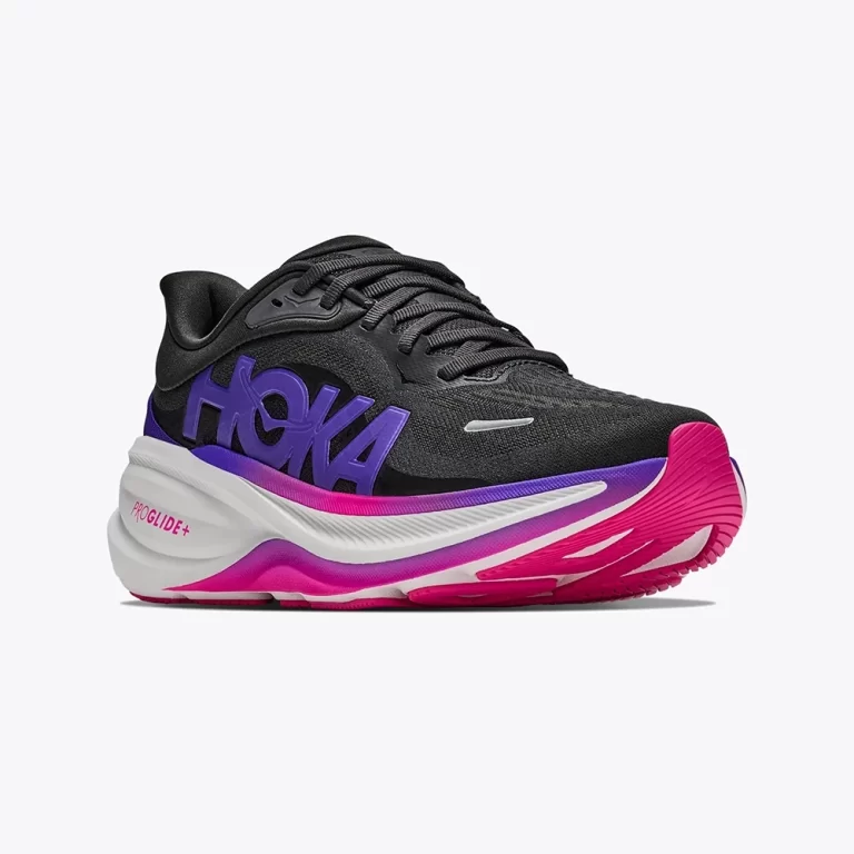 Hoka Women’s Clifton PRO Shoes – Carbon Black / Cosmic Purple thumbnail 4