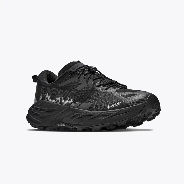 Hoka Men’s Speedgoat 7 GORE-TEX® Shoes – Black / Carbon Black thumbnail 3
