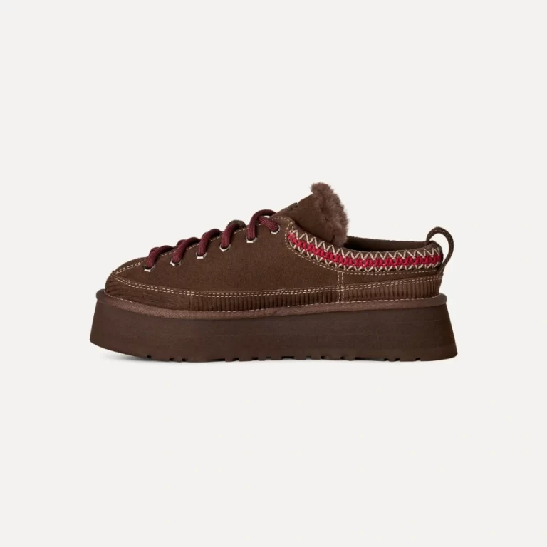 UGG Women’s Heritage Lace-Up Slipper – Burnt Cedar thumbnail 2