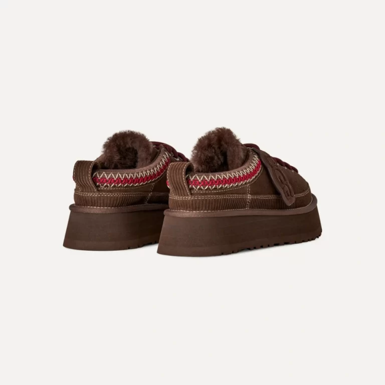 UGG Women’s Heritage Lace-Up Slipper – Burnt Cedar thumbnail 4