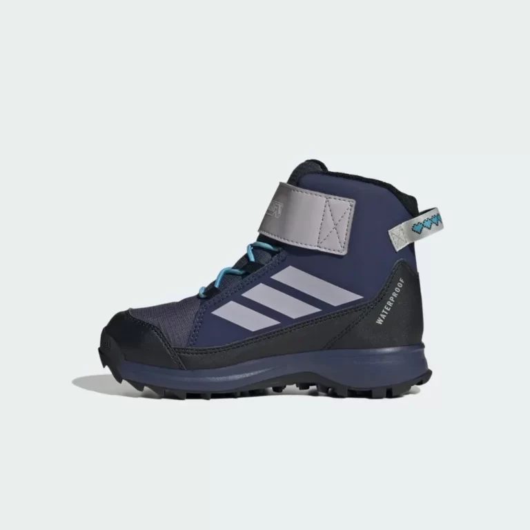 Adidas Kid’s Terrex Snow CF Climawarm Minecraft Boots – Blue thumbnail 2