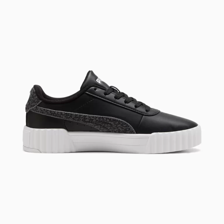 Puma Women’s Carina 3.0 Feline Sneakers – Black / Slate Sky thumbnail 2