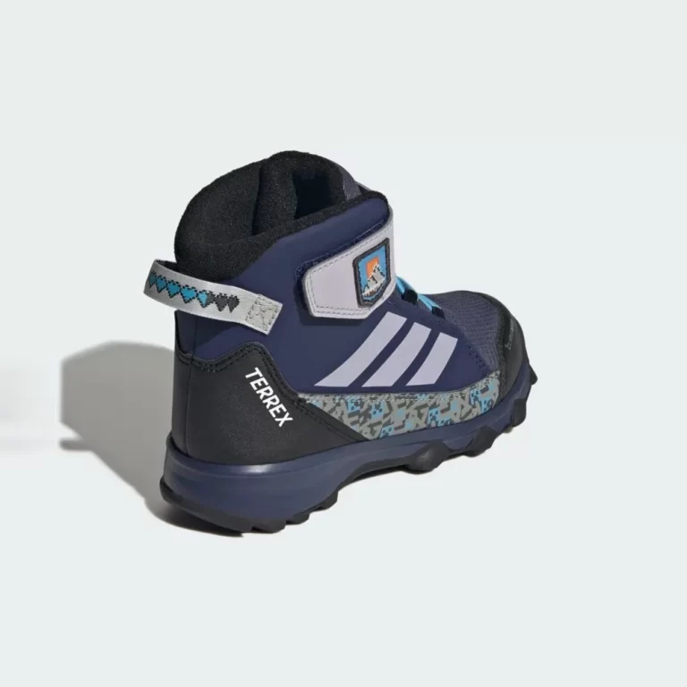 Adidas Kid’s Terrex Snow CF Climawarm Minecraft Boots – Blue thumbnail 4