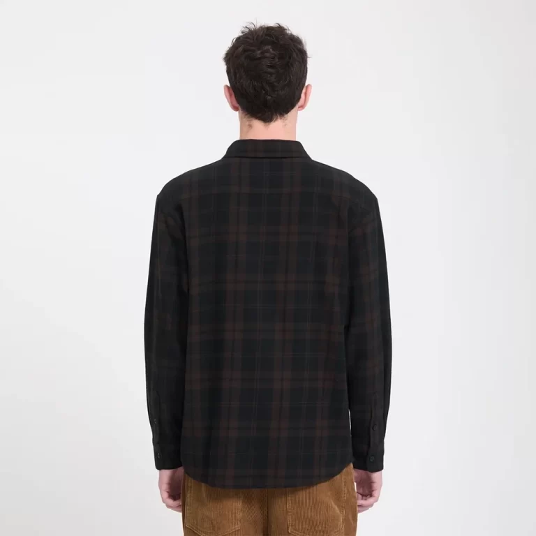 Volcom Men’s Hunkstone Shirt – Cacao thumbnail 2