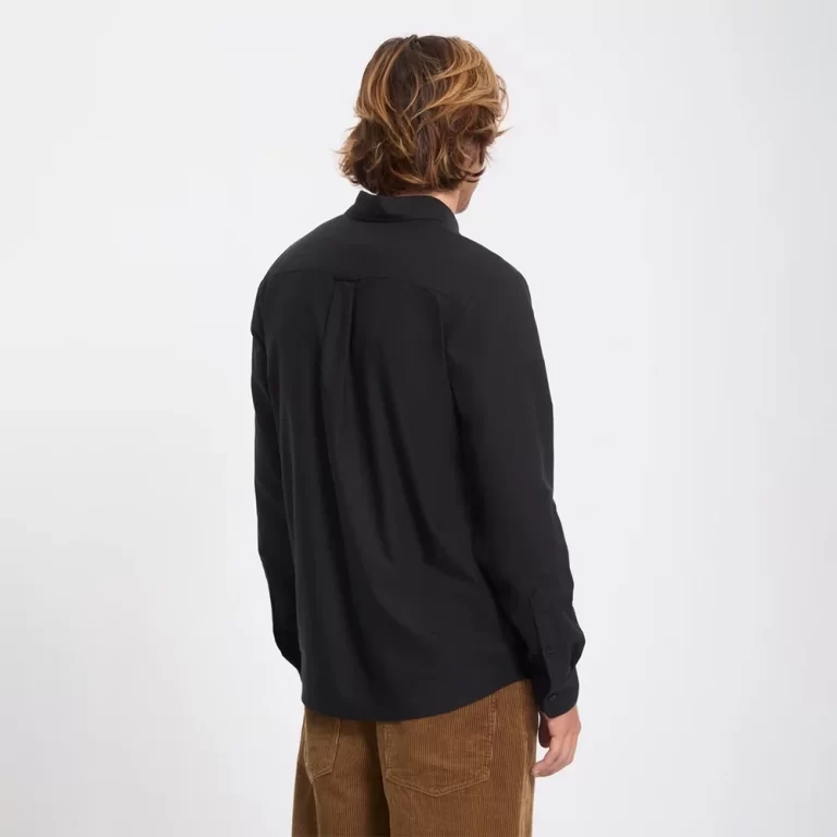 Volcom Men’s Veeco Oxford Shirt – Black thumbnail 2