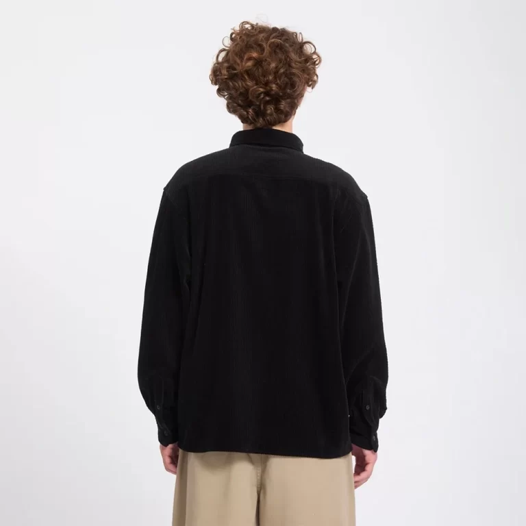 Volcom Men’s Ozzy Corduroy Shirt – Black thumbnail 2