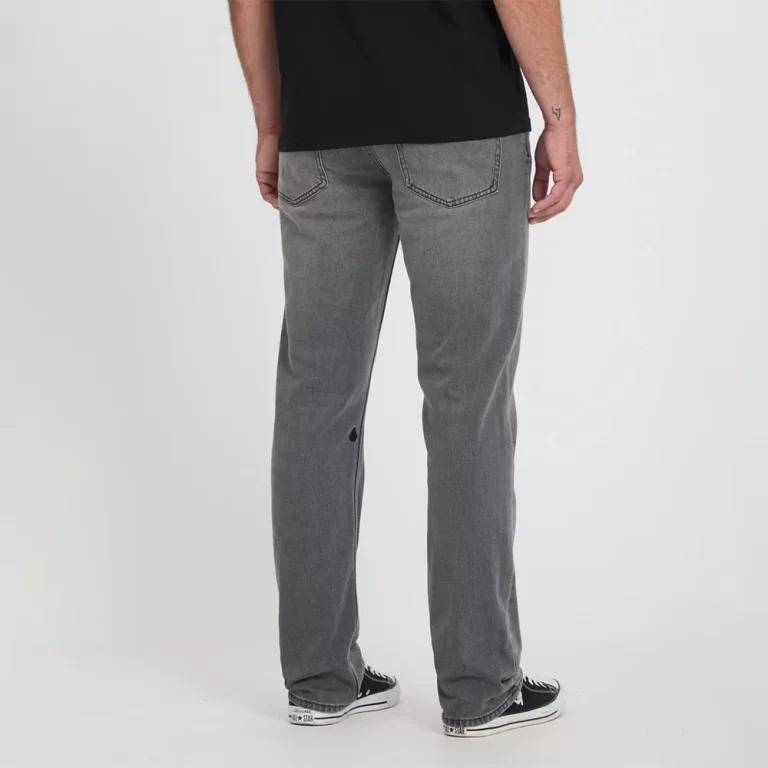 Volcom Men’s Solver Jeans – Concrete thumbnail 2
