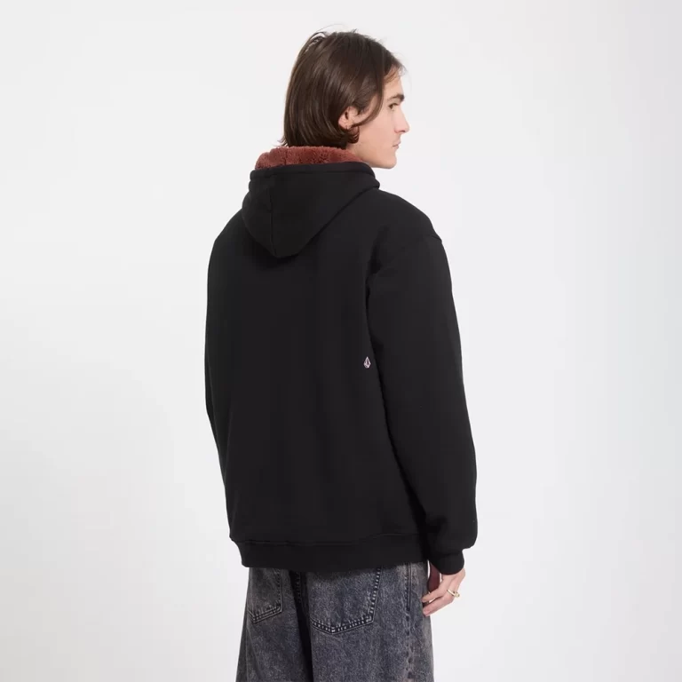 Volcom Men’s Ozzy Hoodie – Black thumbnail 2
