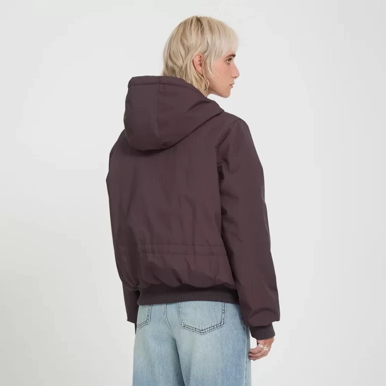 Volcom Women’s Wernan 10K Jacket – Raisin thumbnail 2