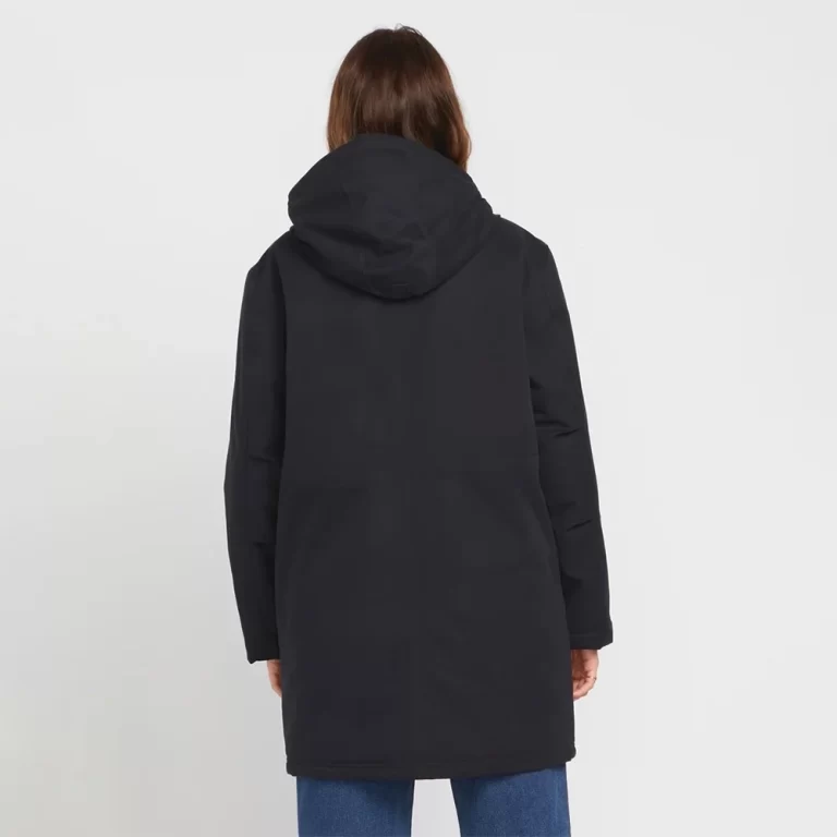 Volcom Women’s Somestone 10K Parka – Black thumbnail 2