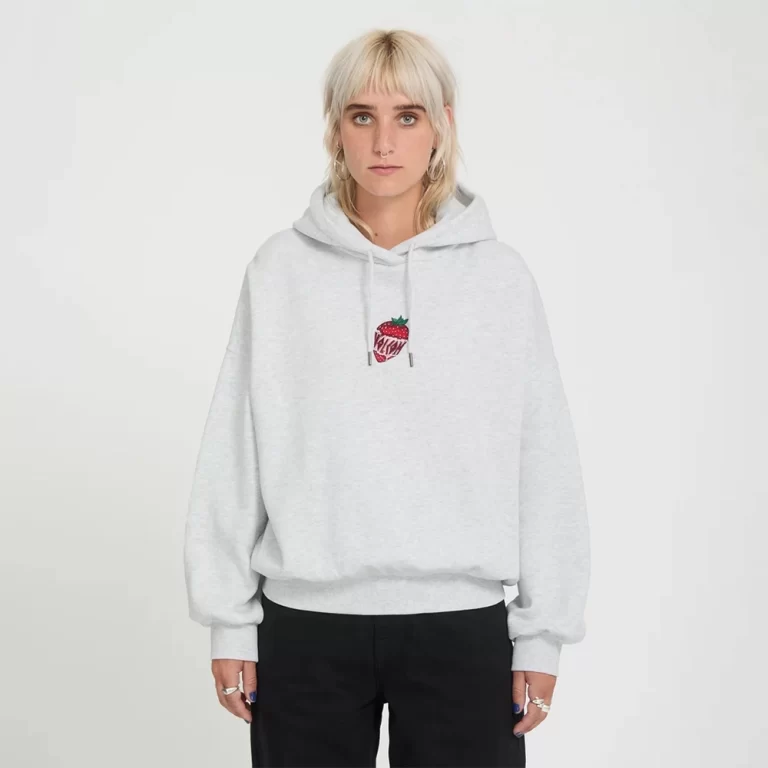 Volcom Women’s Eyeson Hoodie – Bone Heather
