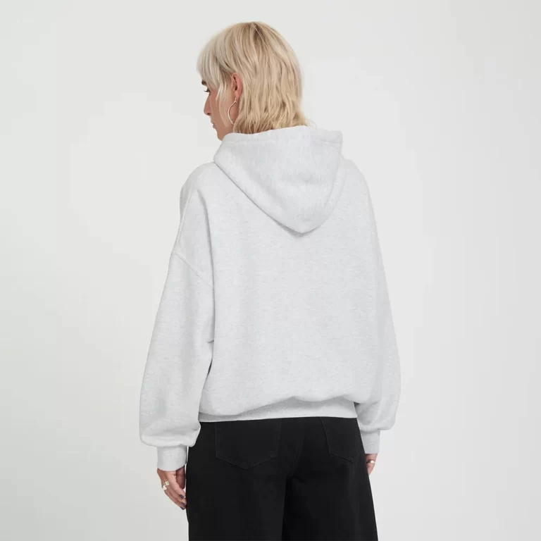 Volcom Women’s Eyeson Hoodie – Bone Heather thumbnail 2
