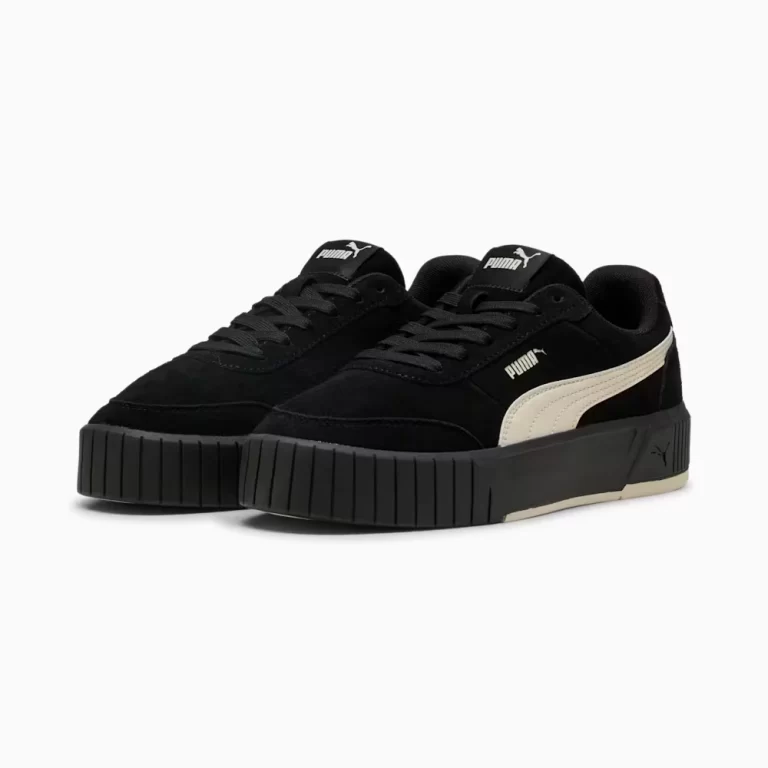 Puma Women’s Carina Mia Sneakers – Alpine Snow / Ice Coffee thumbnail 3