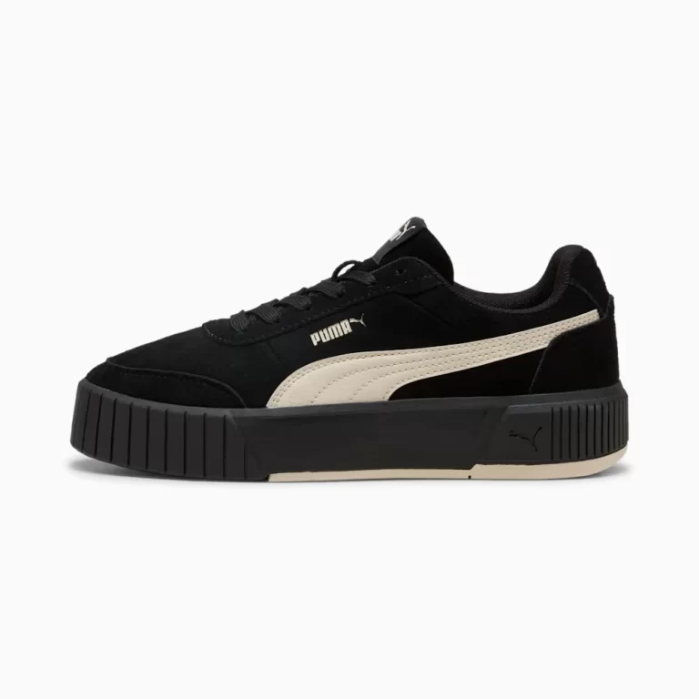 Puma Women’s Carina Mia Sneakers – Alpine Snow / Ice Coffee