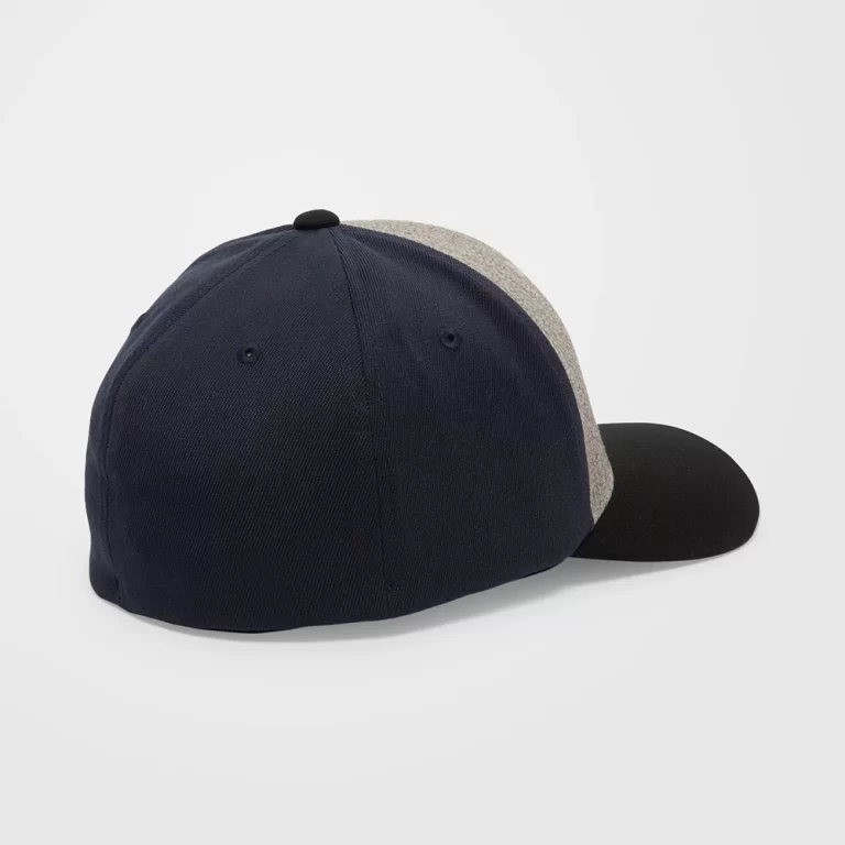 Volcom Unisex Full Stone Heather Flexfit Cap – Storm Blue thumbnail 2