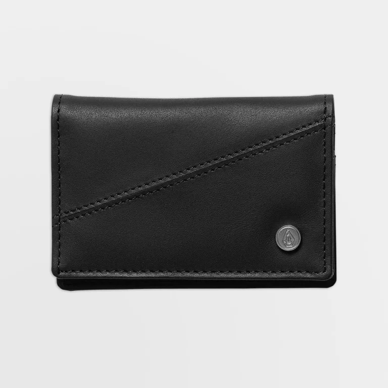 Volcom Men’s Straight Up Cardholder – Black