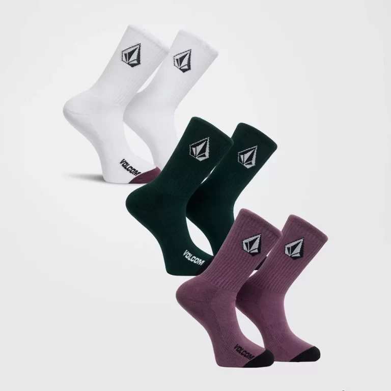 Volcom Men’s Full Stone Mix Socks (3 pack) – Multi