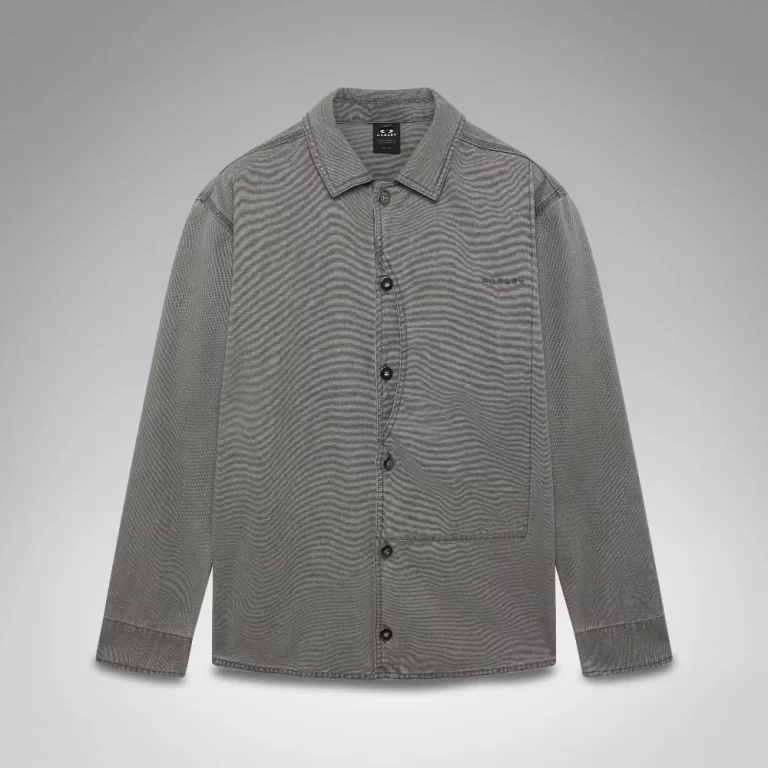 Oakley Men’s Echo Mod Overshirt – Granite Gray thumbnail 3