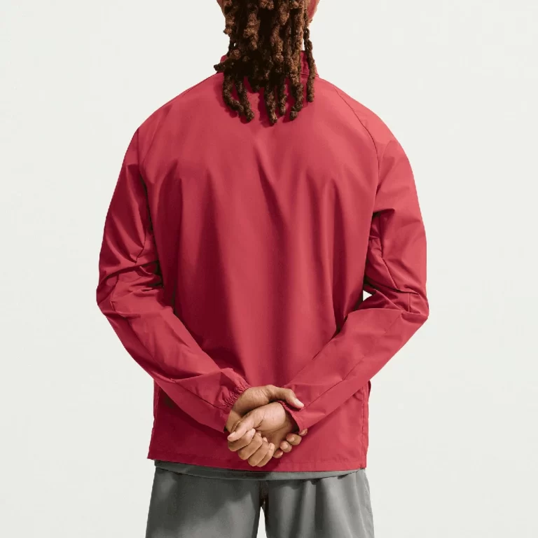 Nike Men’s Miler Repel UV Protection Jacket – Red thumbnail 2
