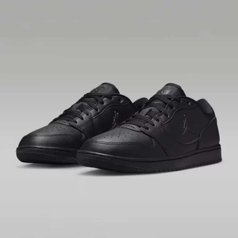 Nike Men’s Jordan Court Connect Low Shoes – Black / Dark Smoke Grey thumbnail 2