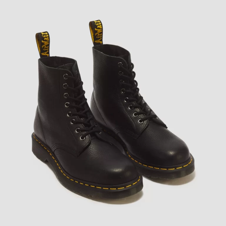 Dr.Martens Unisex 1460 Ambassador Leather Lace Up Boots – Black thumbnail 4