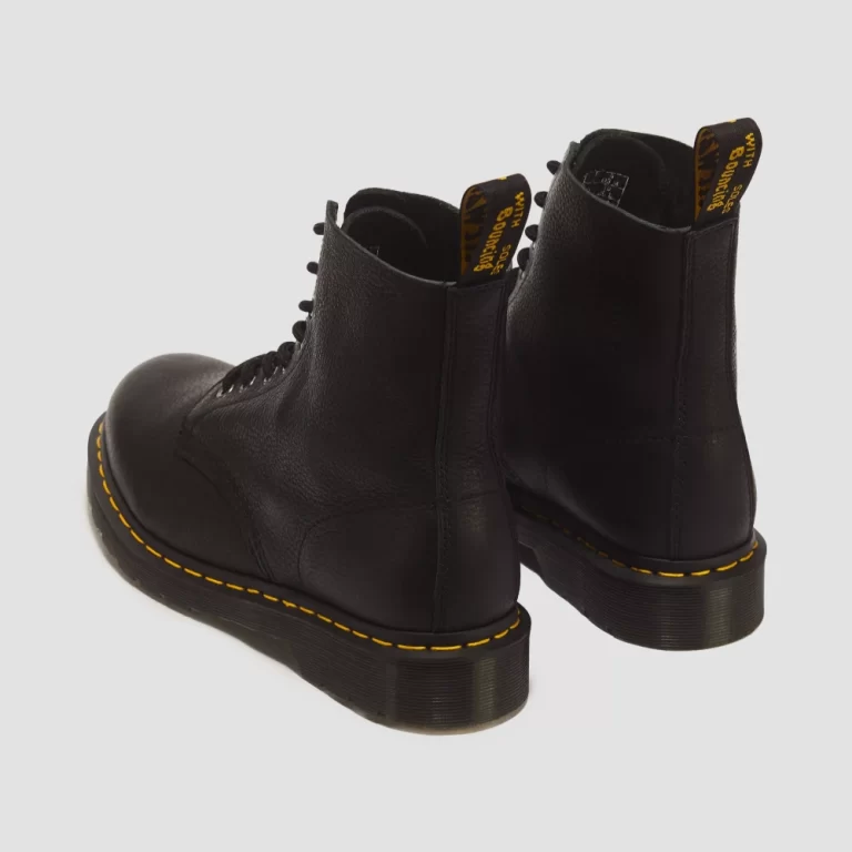 Dr.Martens Unisex 1460 Ambassador Leather Lace Up Boots – Black thumbnail 2