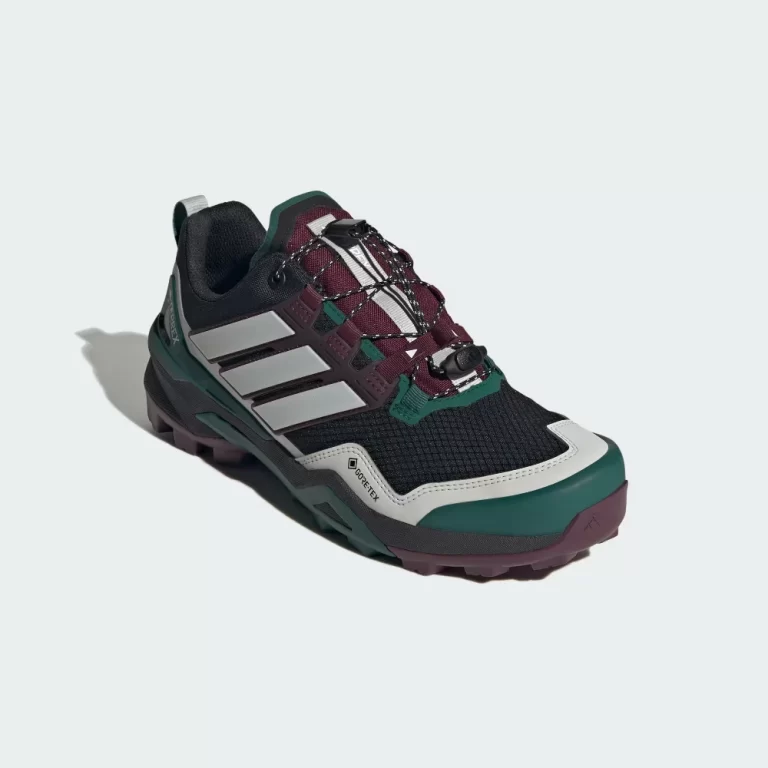 Adidas Men’s Terrex Skychaser GORE-TEX Shoes – Core Black / Grey One / Collegiate Green thumbnail 3