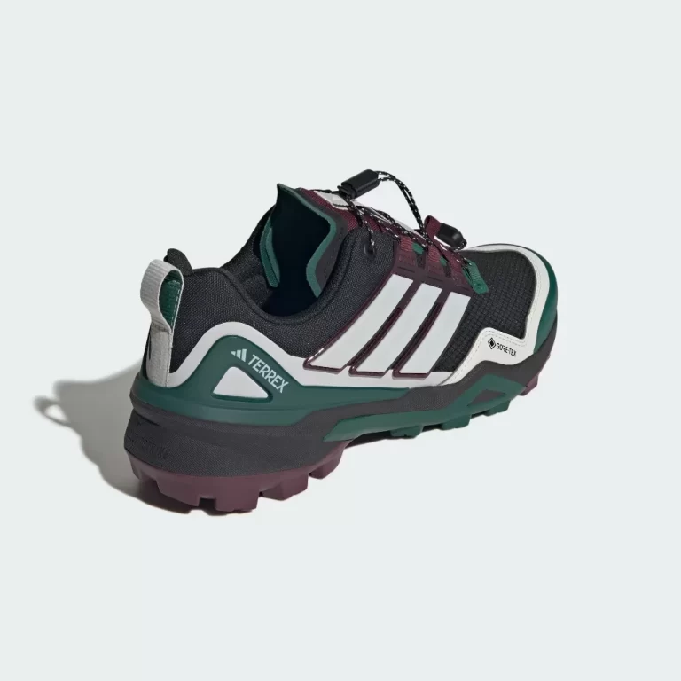 Adidas Men’s Terrex Skychaser GORE-TEX Shoes – Core Black / Grey One / Collegiate Green thumbnail 4