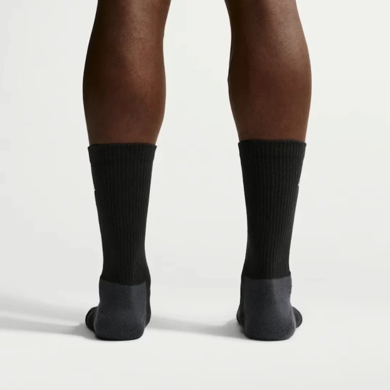 Nike Unisex ACG Everyday Elevated Crew Socks (1 Pair) – Black / Dark Smoke Grey thumbnail 3