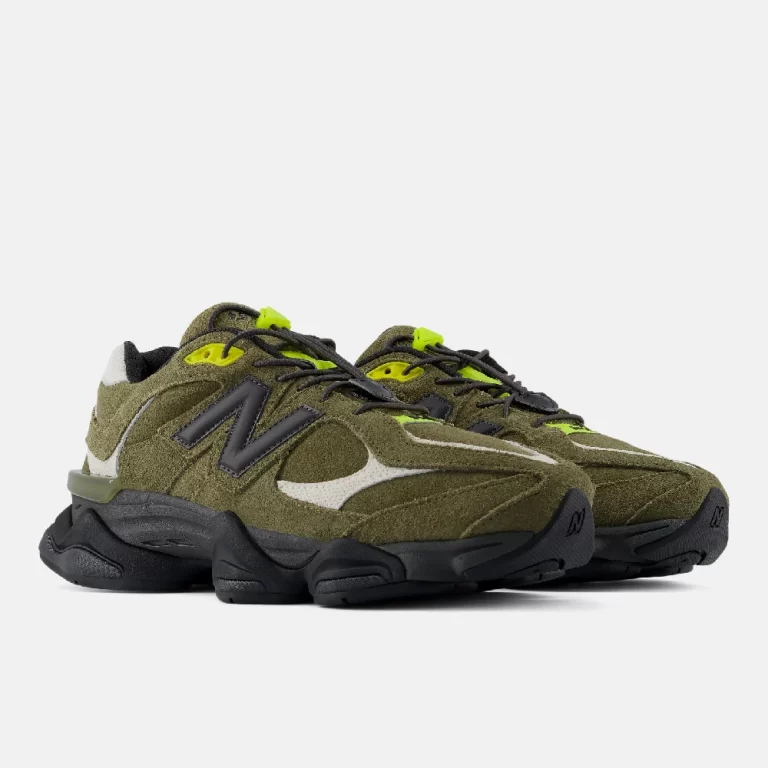 New Balance Women’s 9060 Shoes – Green / Black thumbnail 3