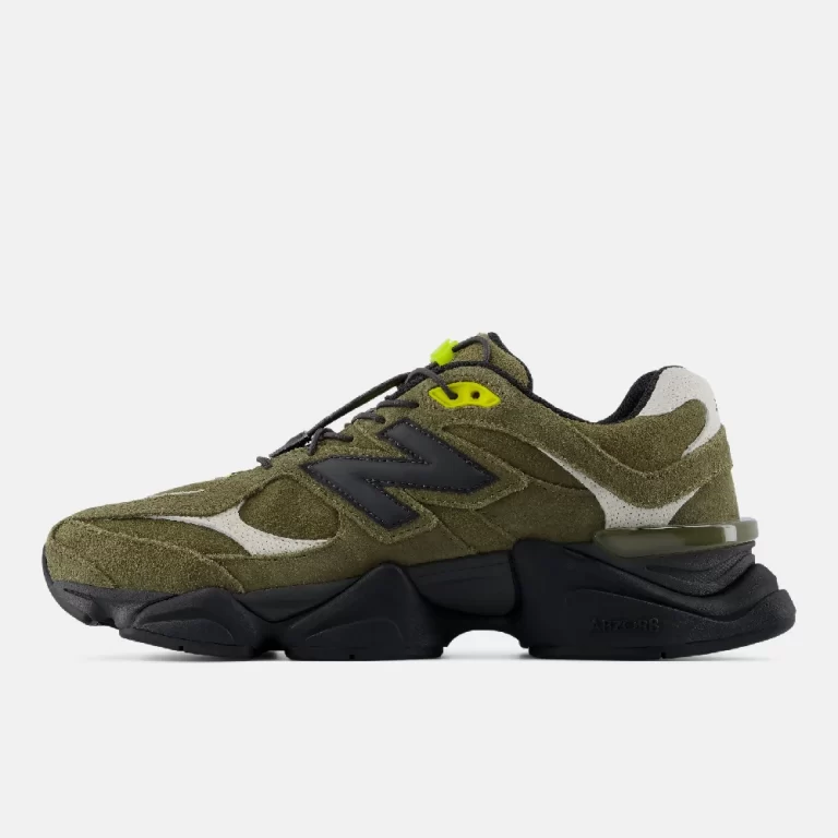 New Balance Women’s 9060 Shoes – Green / Black thumbnail 2