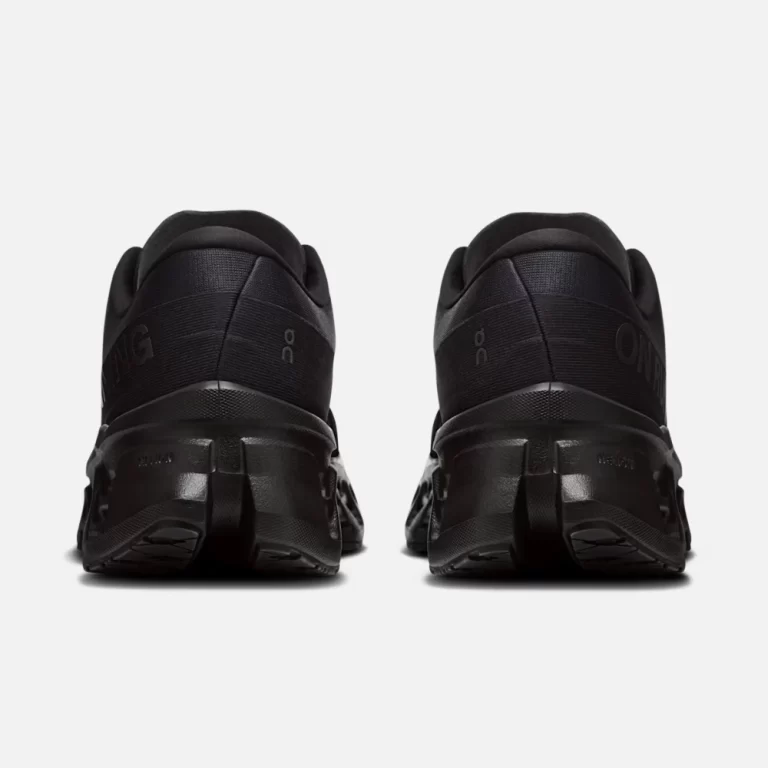 On Men’s Cloudmonster 3 Shoes – Black / Black thumbnail 4