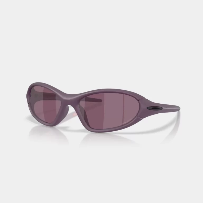 Oakley Unisex Portal Jacket® Sunglasses – Prizm Road Black Lenses / Matte Aubergine Frame