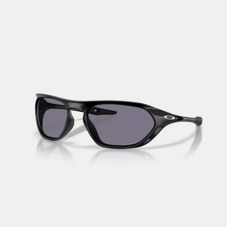 Oakley Unisex Cage Jacket® Sunglasses – Prizm Grey Lenses / Matte Black Frame