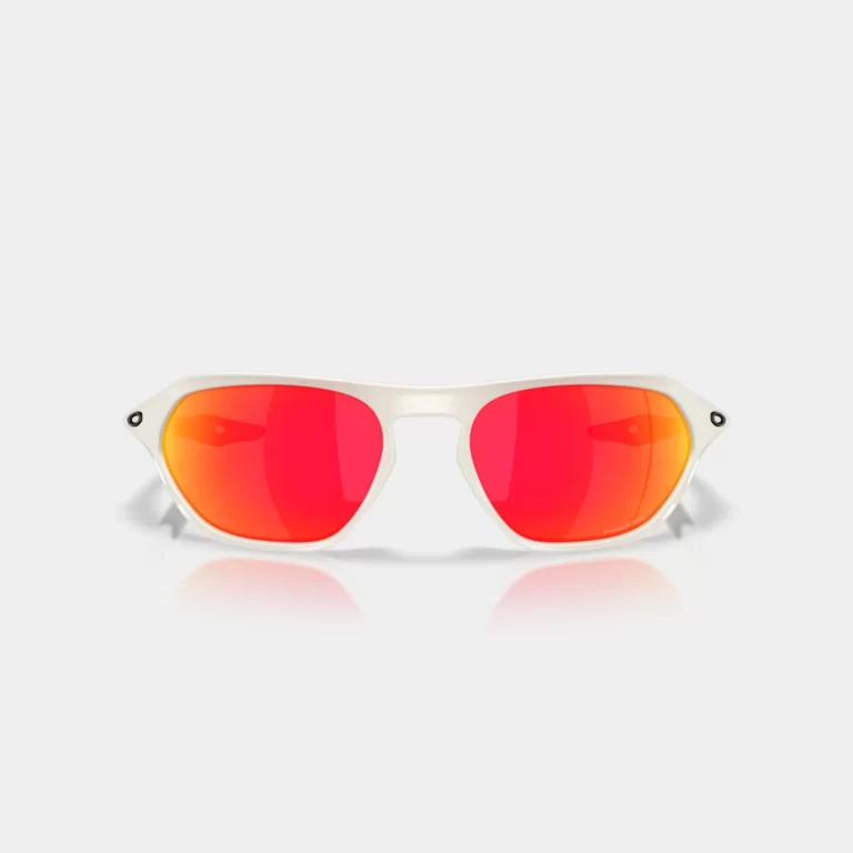 Oakley Unisex Cage Jacket® Sunglasses – Prizm Ruby Lenses / Matte Mist Frame thumbnail 4