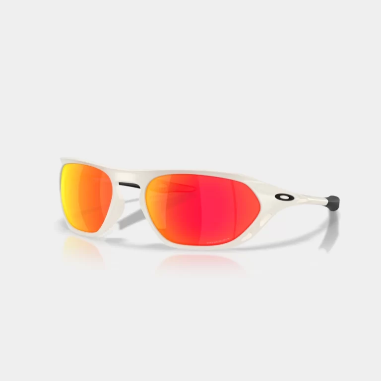 Oakley Unisex Cage Jacket® Sunglasses – Prizm Ruby Lenses / Matte Mist Frame