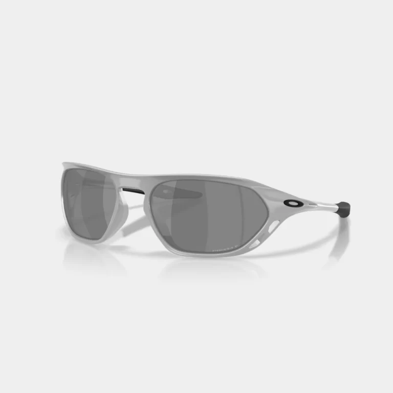 Oakley Unisex Cage Jacket® Sunglasses – Prizm Black Polarized Lenses / X Silver Frame