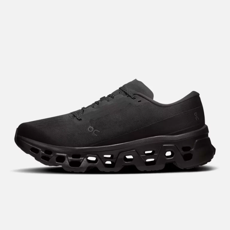 On Men’s Cloudmonster 3 Shoes – Black / Black thumbnail 2